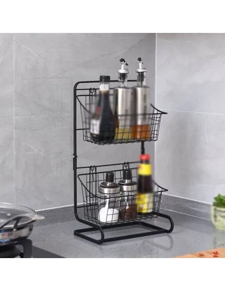 Organizator baie/bucatarie cu 2 cosuri incluse