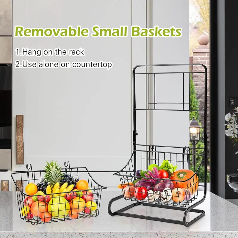 Organizator baie/bucatarie cu 2 cosuri incluse