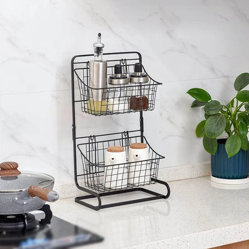 Organizator baie/bucatarie cu 2 cosuri incluse