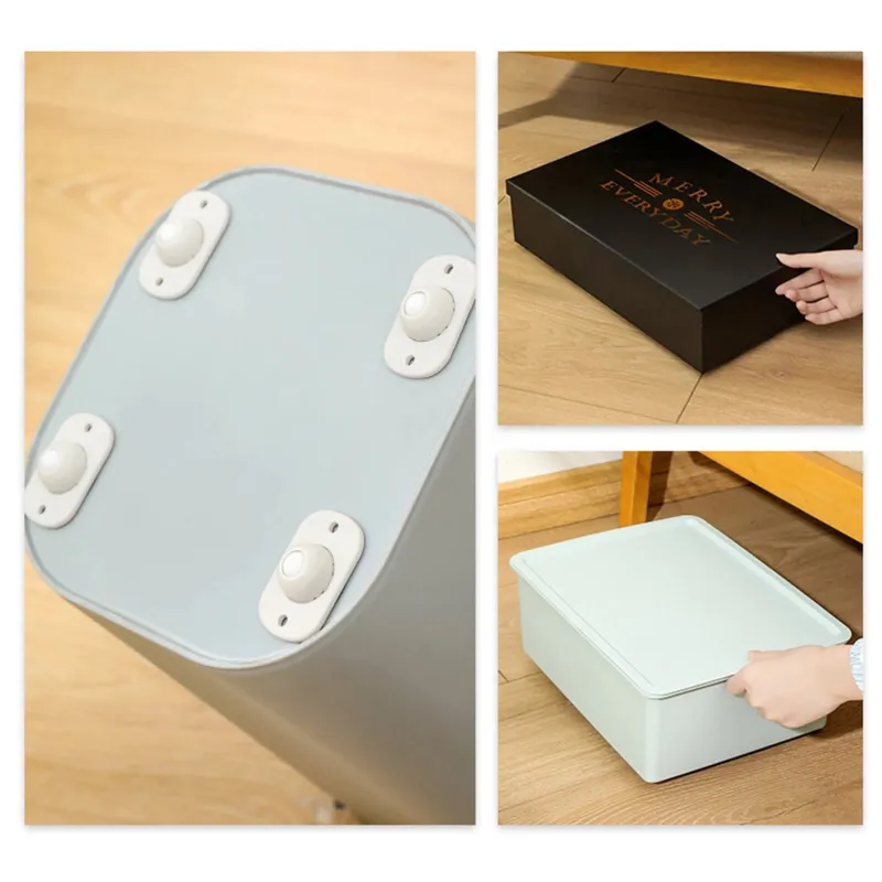 Set 4 x rotite pivotante cu adeziv de lipit