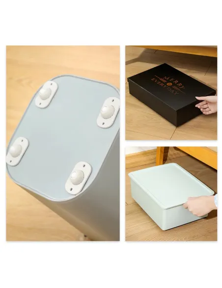 Set 4 x rotite pivotante cu adeziv de lipit