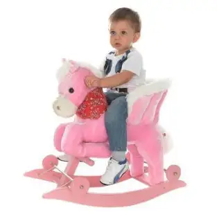 Calut Balansoar cu spatar roti si sunete RCO red-mag.ro 2