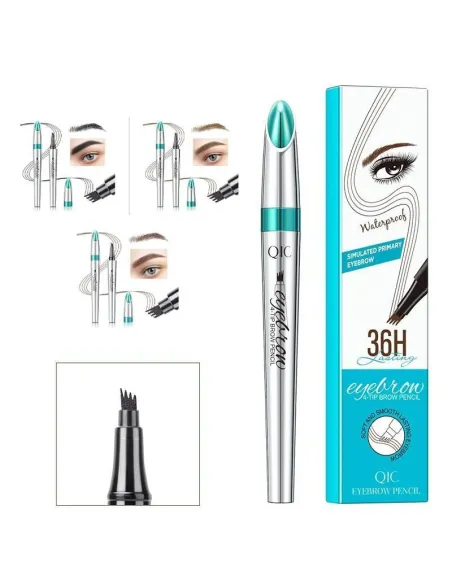 Creion sprancene cu efect microblading