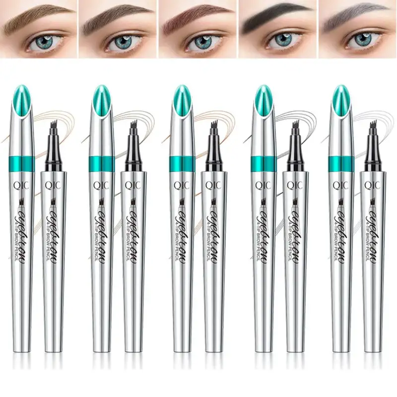 Creion sprancene cu efect microblading