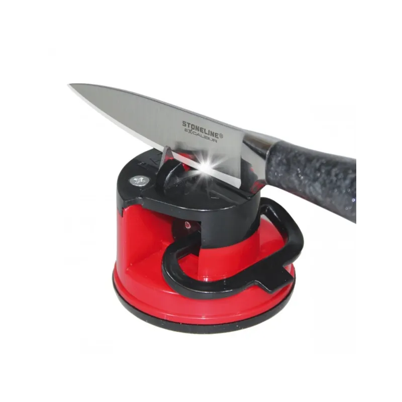 Set 2 x ascutitor, ventuza de prindere, Knife Sharpener