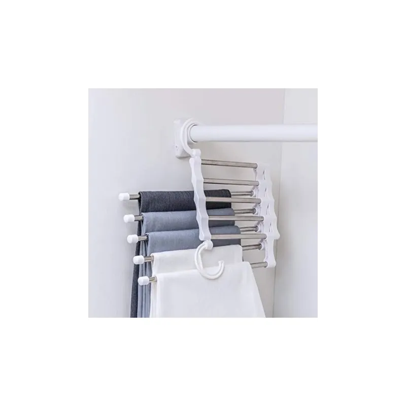 Set 4 x umeras organizator pantaloni, in cascada