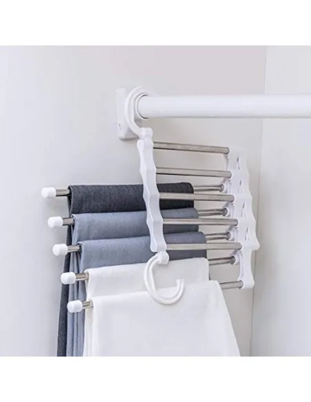 Set 4 x umeras organizator pantaloni, in cascada