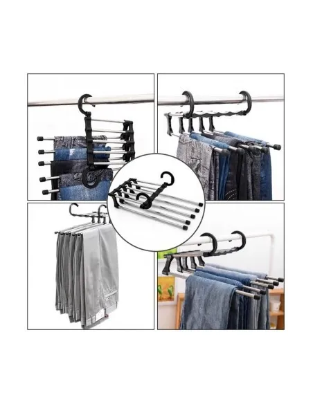 Set 4 x umeras organizator pantaloni, in cascada