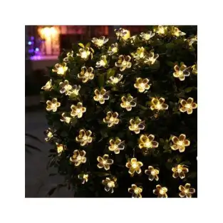 Set 2 x Instalatie solara floricele , 50 led-uri 2