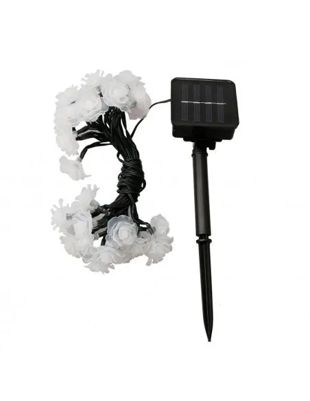 Set 2 x Instalatie solara 50 LED trandafiri