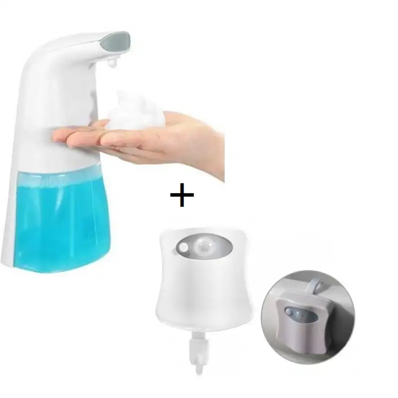 Dozator de sapun spuma cu senzor + Led pentru