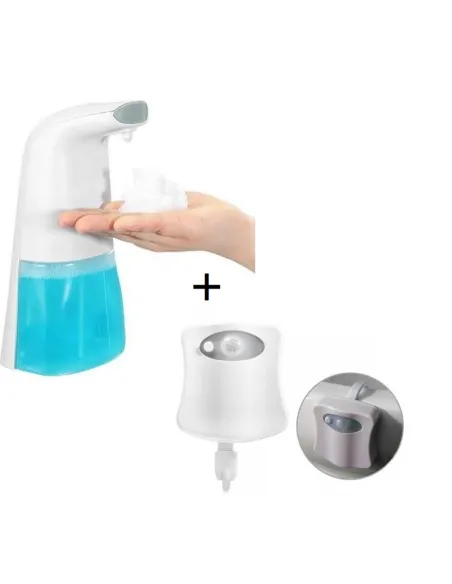 Dozator de sapun spuma cu senzor + Led pentru