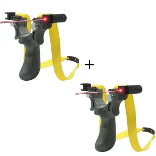 Set 2 x prastie de vanatoarecu laser profesionala cu nivel de inalta precizie