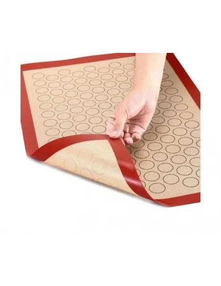 Plansa de copt din silicon pentru macarons 30x 40 cm