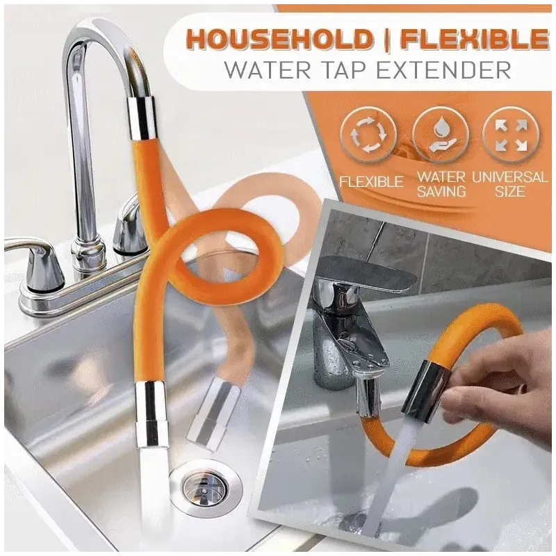 Set 1+1 Furtun tip extesie flexibila pentru robinet