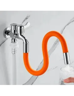 Set 1+1 Furtun tip extesie flexibila pentru robinet