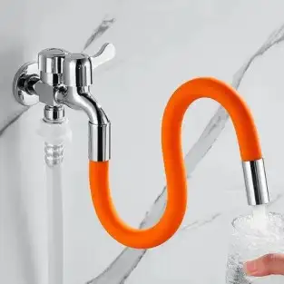 Set 1+1 Furtun tip extesie flexibila pentru robinet