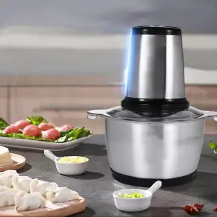 Tocator electric , vas inox 2 l cu 4 lame 2