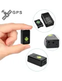Localizator Gps avansat , localizare GPS, Microfon, MicroSD, SIM GPRS Si MMS, Negru