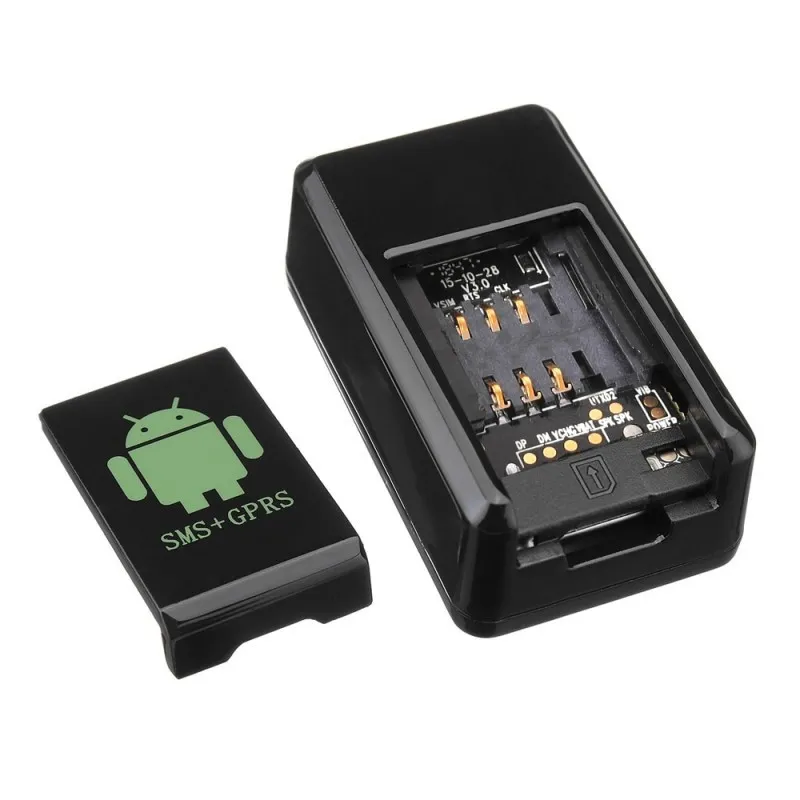 Localizator Gps avansat , localizare GPS, Microfon, MicroSD, SIM GPRS Si MMS, Negru