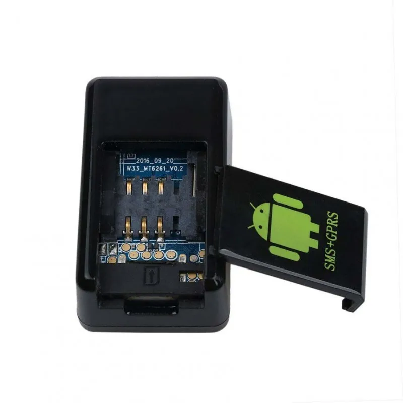 Localizator Gps avansat , localizare GPS, Microfon, MicroSD, SIM GPRS Si MMS, Negru