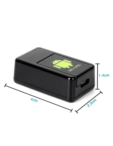 Localizator Gps avansat , localizare GPS, Microfon, MicroSD, SIM GPRS Si MMS, Negru