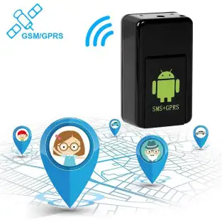 Localizator Gps avansat , localizare GPS, Microfon, MicroSD, SIM GPRS Si MMS, Negru