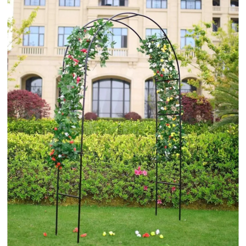 Arcada metalica de gradina pentru flori cataratoare