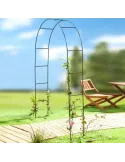 Arcada metalica de gradina pentru flori cataratoare