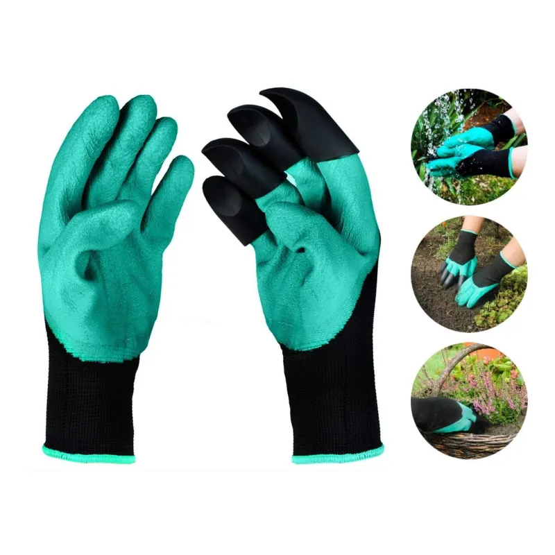 Set 4 unelte + Manusi gheare + Rola sfoara 50M