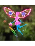 Decoratiune solara Fairy Wings 85 cm