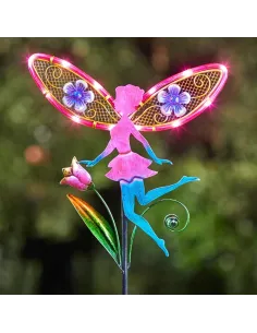 Decoratiune solara Fairy Wings 85 cm