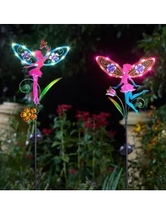 Decoratiune solara Fairy Wings 85 cm 2