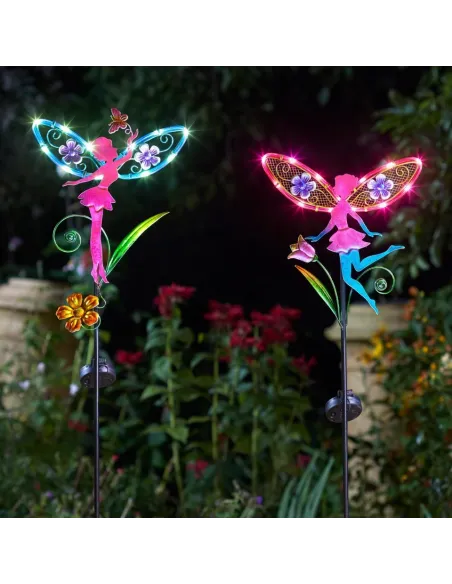 Decoratiune solara Fairy Wings 85 cm