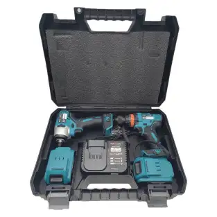 Set cheie de impact 2 in1 si flex kraftroyal, 2 acumulatori, 36V, 8ah, trusa 2