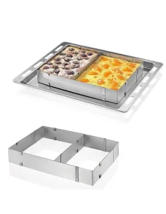 Forma reglabila dreptunghiulara pentru prajituri 2