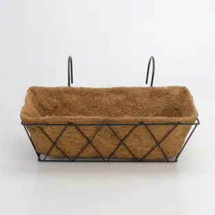 Ghiveci de flori cu fibra de nuca de cocos, 30 cm