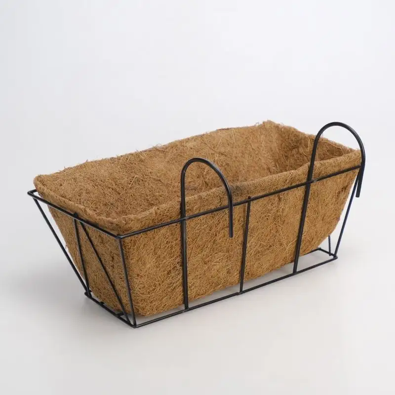 Ghiveci de flori cu fibra de nuca de cocos, 30 cm