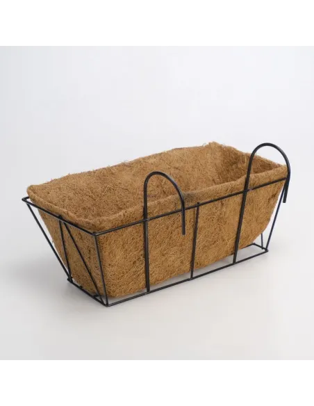 Ghiveci de flori cu fibra de nuca de cocos, 30 cm