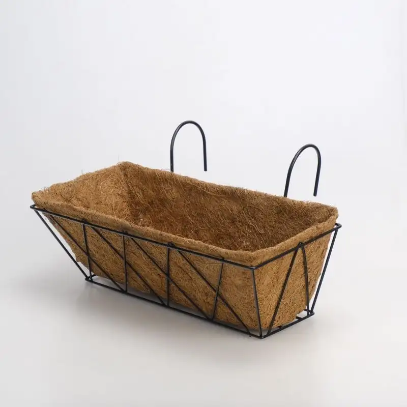 Ghiveci de flori cu fibra de nuca de cocos, 30 cm