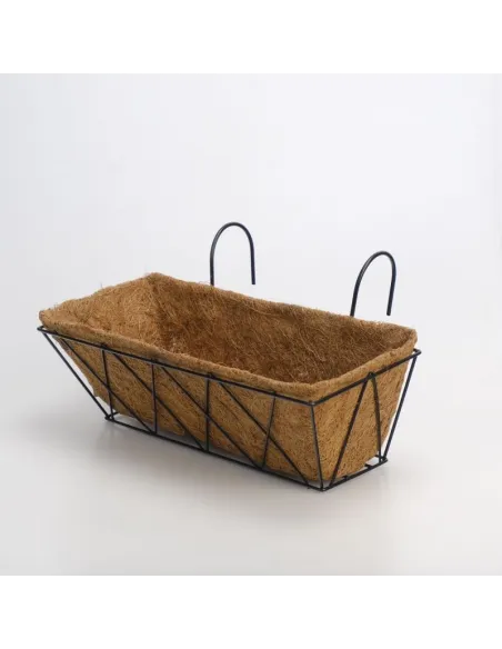 Ghiveci de flori cu fibra de nuca de cocos, 30 cm