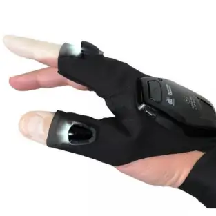 Manusa cu lumini pe degete-Hands-free light