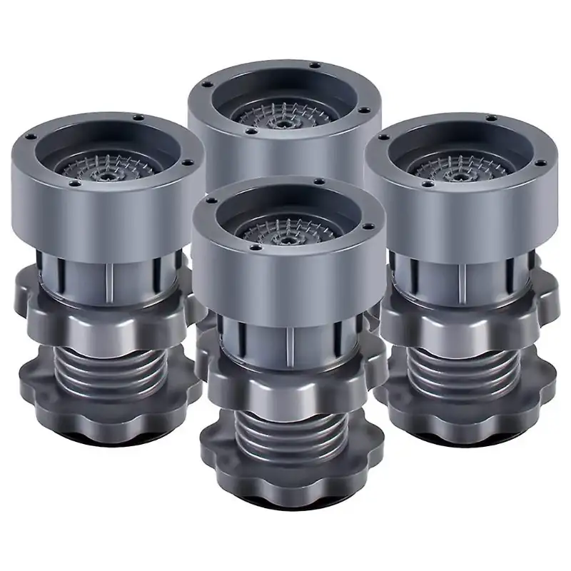 Set 4 picioruse reglabile pentru masina de spalat, anti-zgomot si antiderapante