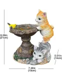 Pisicute fantana solar, decor gradina