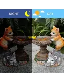 Pisicute fantana solar, decor gradina