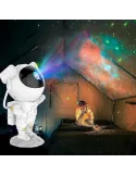 Proiector Astronaut Spațial LED & Laser RGB – Proiecție Stele și Nebuloase