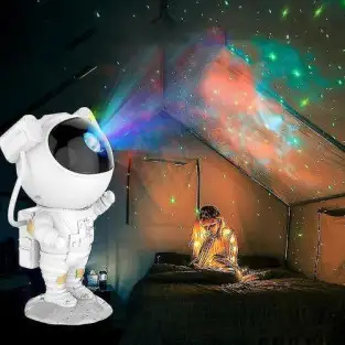 Proiector Astronaut Spațial LED & Laser RGB – Proiecție Stele și Nebuloase 2