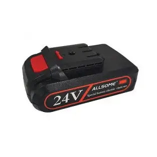 Acumulator pentru motocoasa 24V,capacitate 6500Ah , tip baterie Li-On cu 3 porturi 2