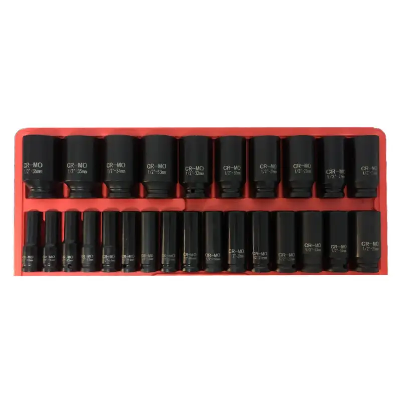 Trusa tubulare impact lungi 26 piese /2 10-36MM