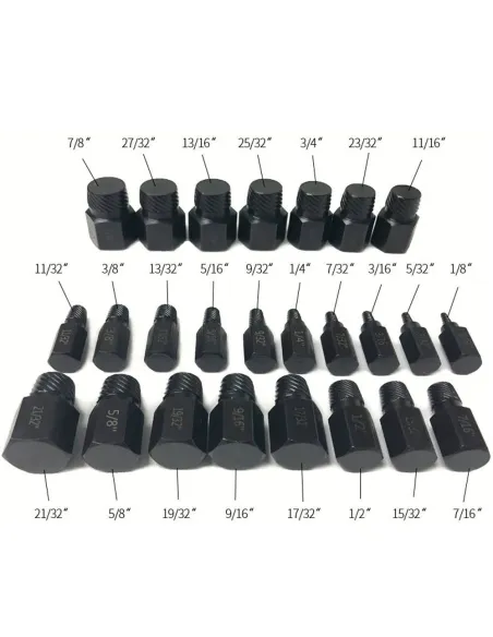 Trusa extractoare suruburi 25 piese